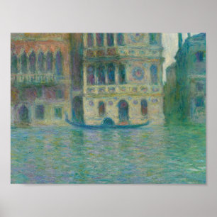 Poster Claude Monet - Venise, Palazzo Dario
