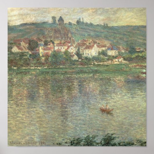 Poster Claude Monet | Vetheuil, 1901 (Devant)