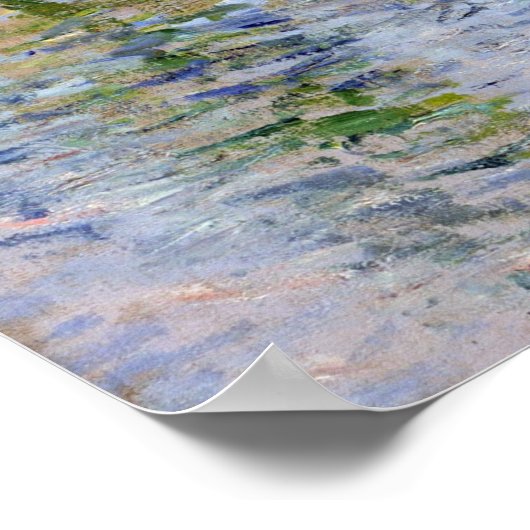 Poster Claude Monet Vétheuil en été (Coin)