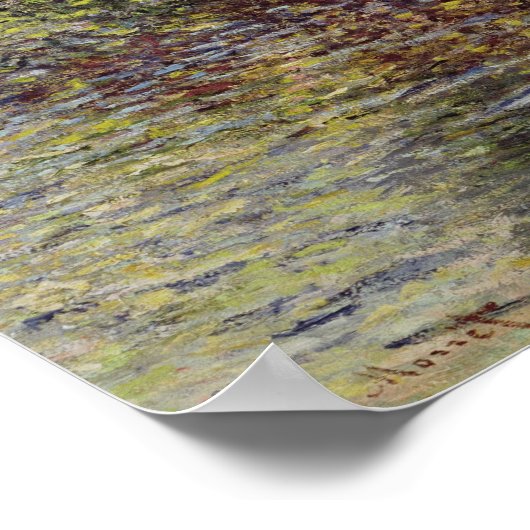 Poster Claude Monet | Vetheuil, Vue depuis Lavacourt, 187 (Coin)