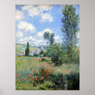 Poster Claude Monet View of Vétheuil