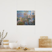 Poster Claude Monet - Villas à Bordighera (Cuisine)
