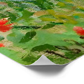 Poster Claude Monet, Vue de Vé theuil, 1880 (Coin)