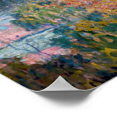 Poster Claude Monet - Vue des Tuileries, étude (Coin)