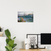 Poster Claude Monet - Vue des Tuileries, étude (Bureau à domicile)