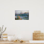 Poster Claude Monet - Vue des Tuileries, étude (Cuisine)