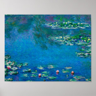 Poster Claude Monet - Water Lilies