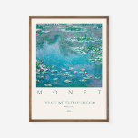Poster Claude Monet Water Lilies 1906 Art Exhibition<br><div class="desc">Claude Monet Water Lilies 1906 Art Exhibition</div>
