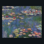 Poster Claude Monet Water Lilies 1916 Fine Art<br><div class="desc">Claude Monet Water Lilies 1916 Poster d'art</div>