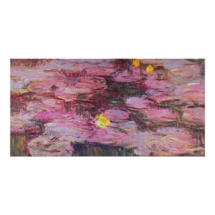 Poster Claude Monet - Water Lilies 1917