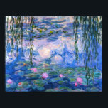 Poster Claude Monet Water Lilies 1919<br><div class="desc">Artiste : Claude Argent Titre : Lys d'eau Année : 1919</div>