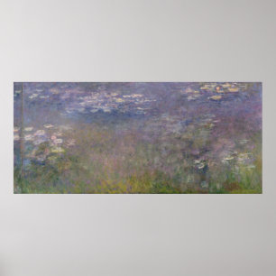 Poster Claude Monet Water Lilies Agapanthus