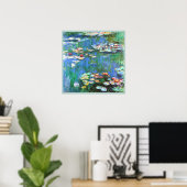 Poster Claude Monet Water Lilies Art (Bureau à domicile)