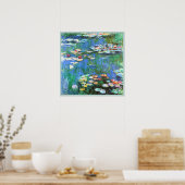 Poster Claude Monet Water Lilies Art (Cuisine)