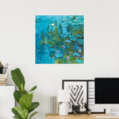 Poster Claude Monet Water Lilies Nymphéas GalleryHD (Bureau à domicile)