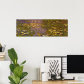 Poster Claude Monet | Water Lilies nymphées (Bureau à domicile)