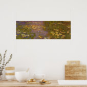 Poster Claude Monet | Water Lilies nymphées (Cuisine)