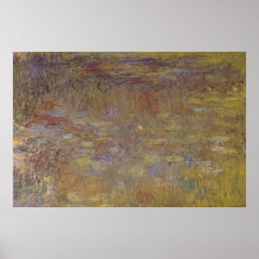 Poster Claude Monet | Water-Lily Pond (Devant)