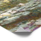 Poster Claude Monet Water Lily Pond (pont japonais) (Coin)