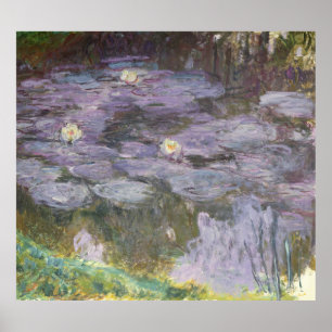 Poster Claude Monet   Waterlilies