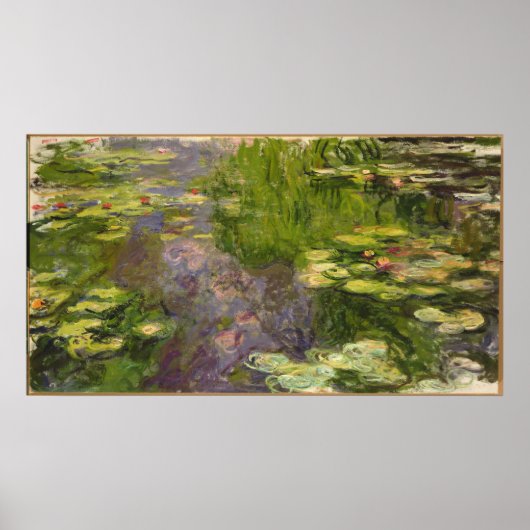 Poster Claude Monet | Waterlilies (Devant)
