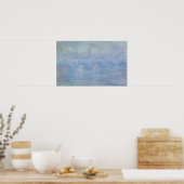 Poster Claude Monet | Waterloo Bridge : Effet de la fosse (Cuisine)