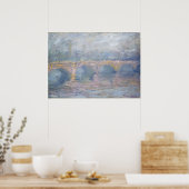 Poster Claude Monet | Waterloo Bridge, Londres, à Sunset (Cuisine)