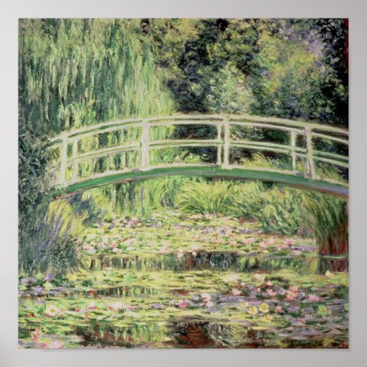 Poster Claude Monet | White Nenuphars, 1899 (Devant)
