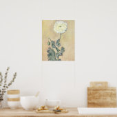 Poster Claude Monet | White Poppy (Cuisine)