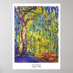 Poster Claude Monet Willow