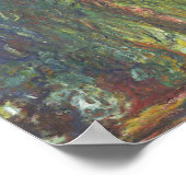 Poster Claude Monet - Willow en pleurs (Coin)