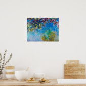 Poster Claude Monet Wisteria (Cuisine)