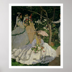 Poster Claude Monet Women in the Garden