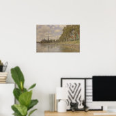 Poster Claude Monet | Zaandam 1871 (Bureau à domicile)