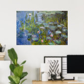 Poster Claude Monet's Water Lilies (1915) (Bureau à domicile)