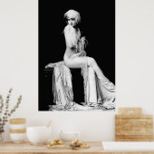 Poster Claudia a Scantily Clad Ziegfield Theater Girl (Cuisine)