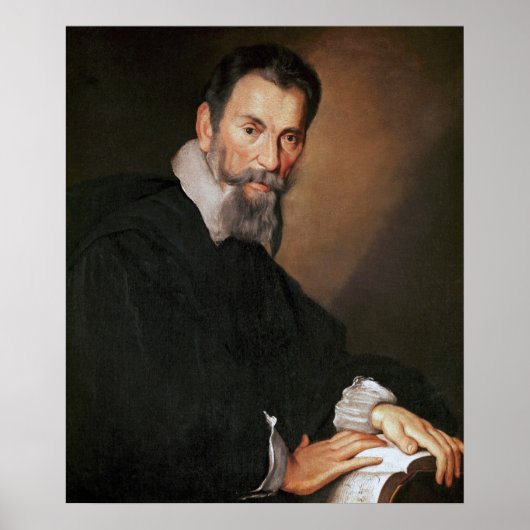 Poster Claudio Monteverdi (Devant)