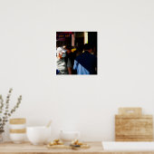 Poster Clavardage devant une boutique (Cuisine)