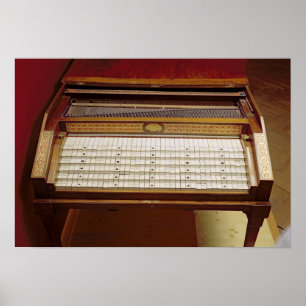 Poster Clavecin, par Johann Jakob Konnicke, 1796
