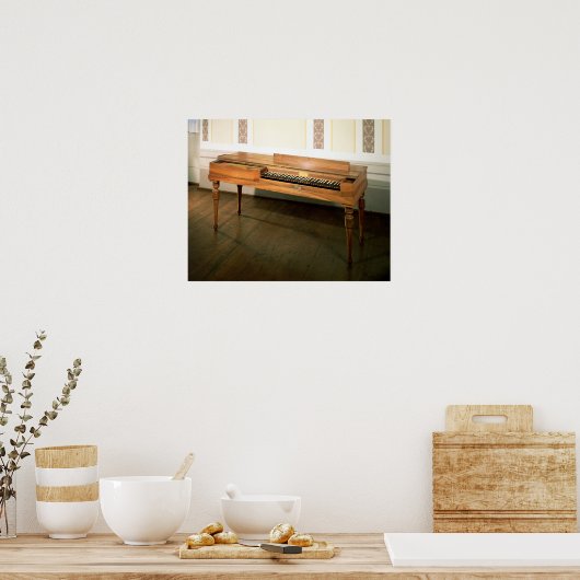 Poster Clavichord, propriété de Franz Joseph Haydn (Cuisine)