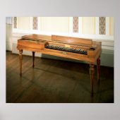 Poster Clavichord, propriété de Franz Joseph Haydn (Devant)