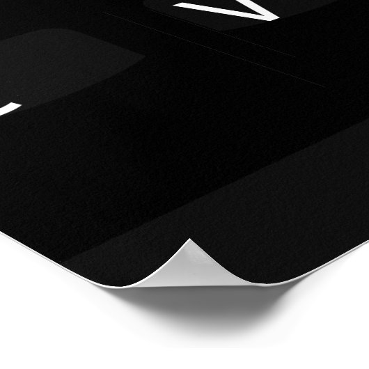 Poster Clavier (Coin)