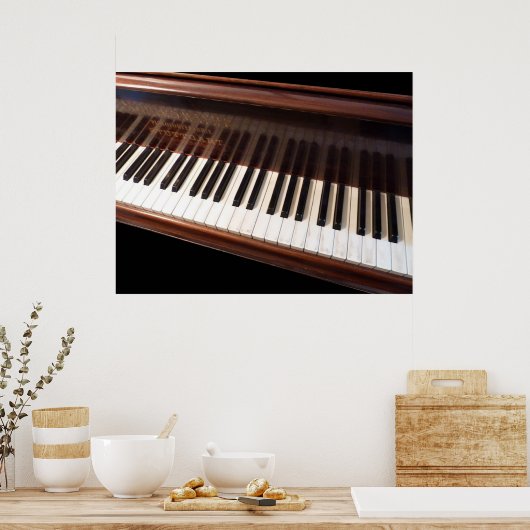 Poster Clavier (Cuisine)