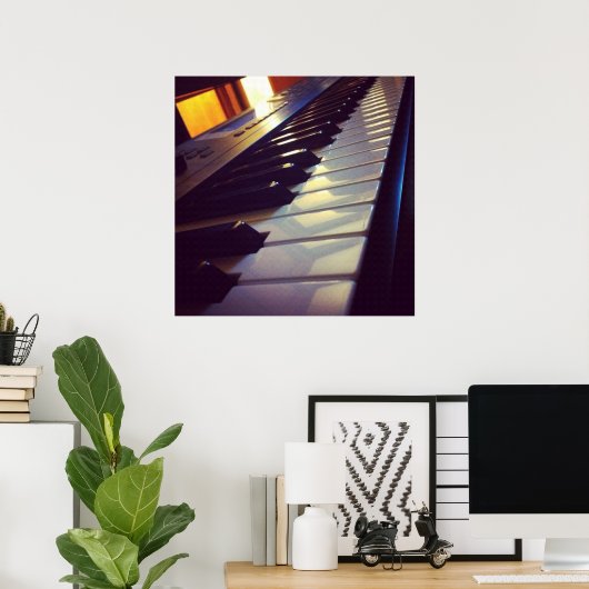POSTER "CLAVIER" (Bureau à domicile)