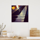 POSTER "CLAVIER" (Cuisine)