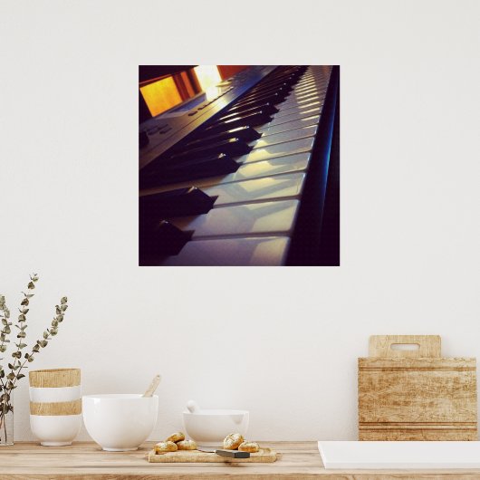 POSTER "CLAVIER" (Cuisine)