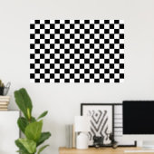 Poster Clavier Classique Noir Et Blanc (Bureau à domicile)