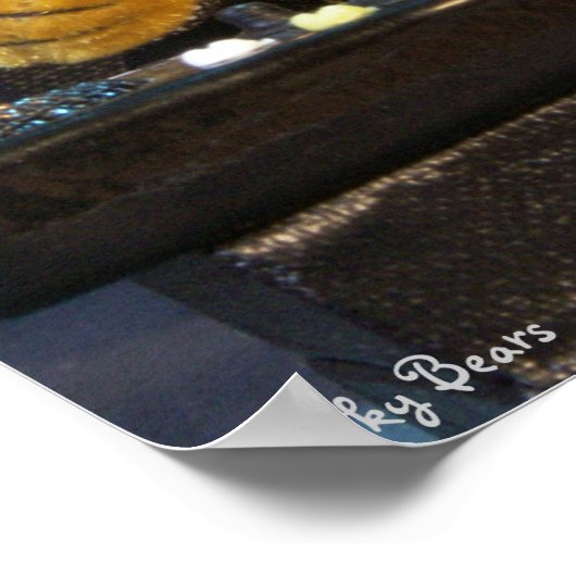 Poster Clavier Dinky Bears (Coin)