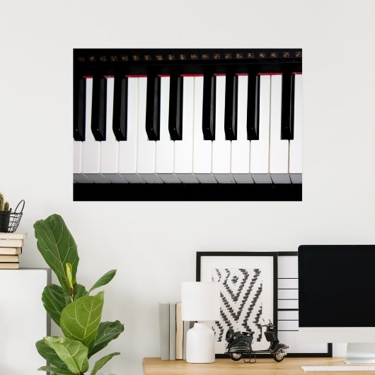 Poster Clavier d'organe (Bureau à domicile)