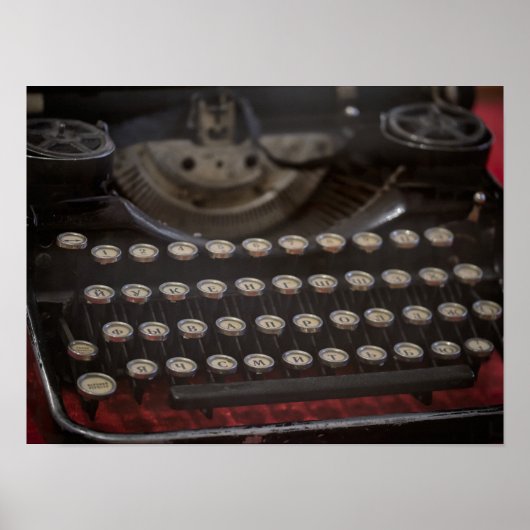 Poster Clavier du passé (Devant)